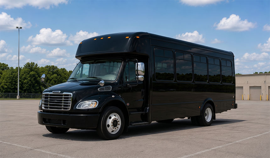 18-passenger minibus for charter in Clearwater, FL